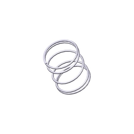Approved Vendor Compression Spring, O=1.500, L= 1.75, W= .080 R G609969460